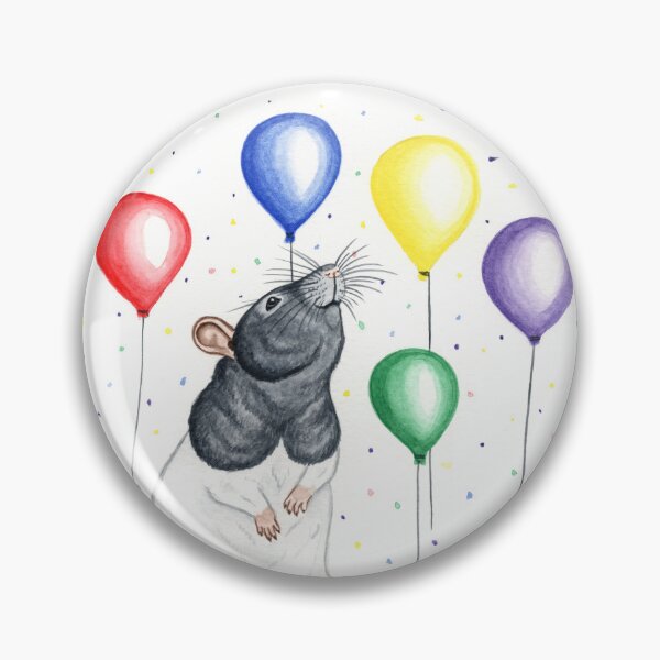 Item preview, Birthday Rat designed and sold by WolfySilver.