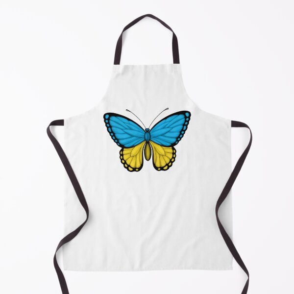 Item preview, Ukrainian Flag Butterfly designed and sold by JeffBartels.