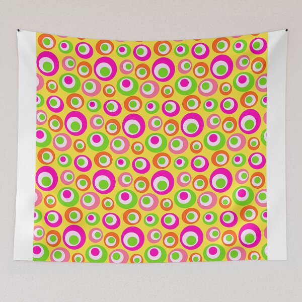 Item preview, Pattern color block with Abstract Multicolored circles. Vector Drawing designed and sold by Shifa19.