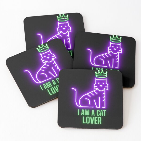 Item preview, I Am A Cat Lover Neon designed and sold by RigorAtev.