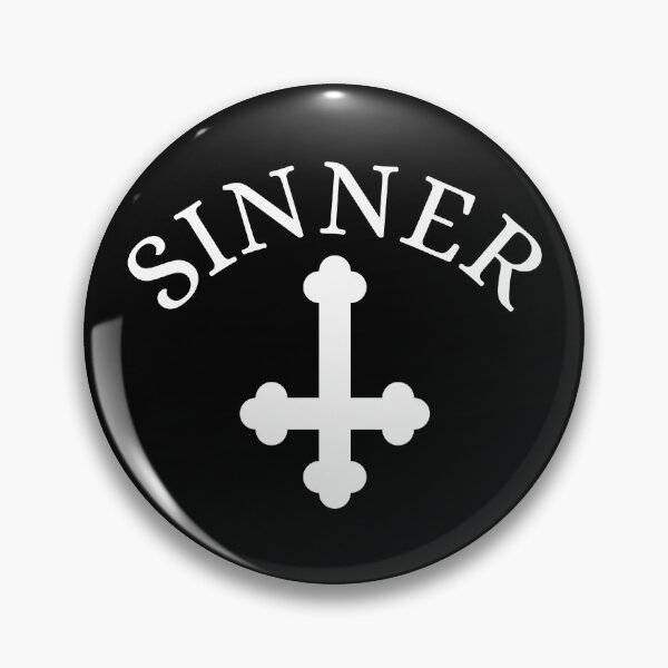Item preview, Sinner - inverted cross - cool motorcycle helmet design designed and sold by yoshra.