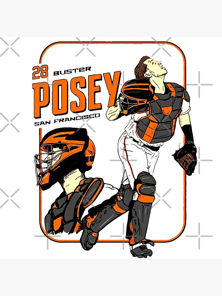 Buster 28 - Buster Posey - Posters and Art Prints