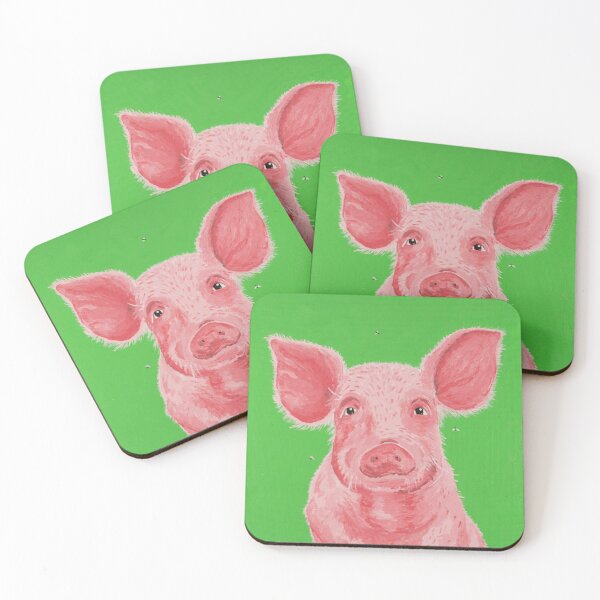 Item preview, Jovial Pig Painting designed and sold by Christian Baloga.