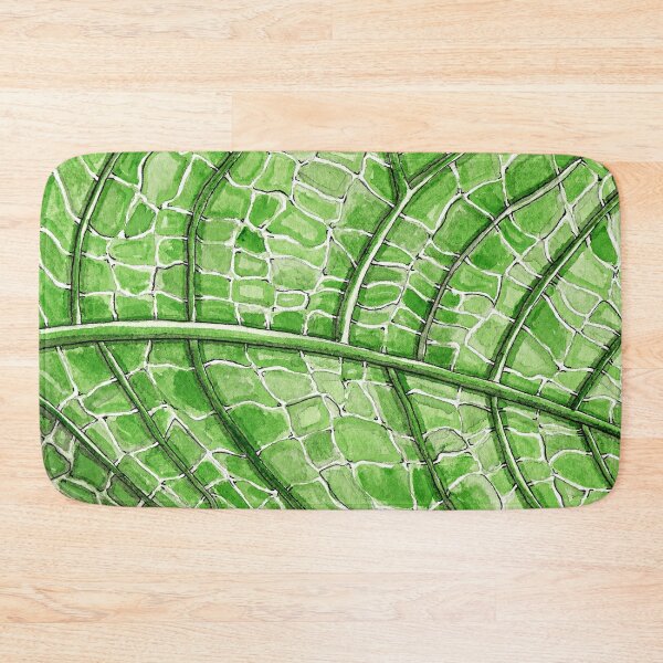 Item preview, Leaf detail, Veins and Cells on the underside, Nature Art, Ink and Watercolor designed and sold by HBBArtShop.