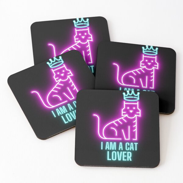 Item preview, I Am A Cat Lover Neon designed and sold by RigorAtev.