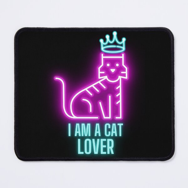 Item preview, I Am A Cat Lover Neon designed and sold by RigorAtev.