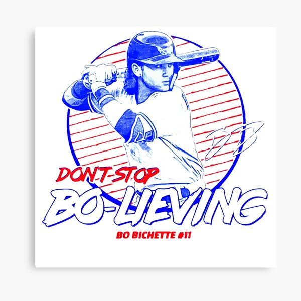 Bo Bichette Toronto Blue Jays canvas, Bo Bichette wall art, Toronto Bl