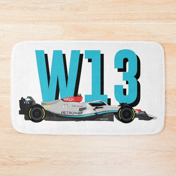 Item preview, Mercedes F1 team race car 2022 W13 Lewis Hamilton George Russell designed and sold by FormulaGTee1.