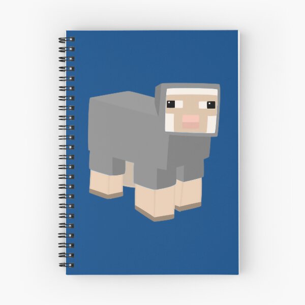 Item preview, Linda oveja gris de Minecraft designed and sold by ddkart.
