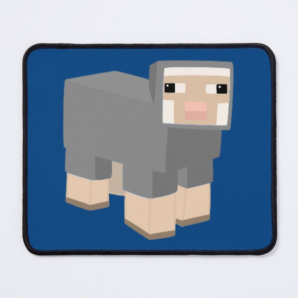 Item preview, Cute Minecraft Gray Sheep designed and sold by ddkart.
