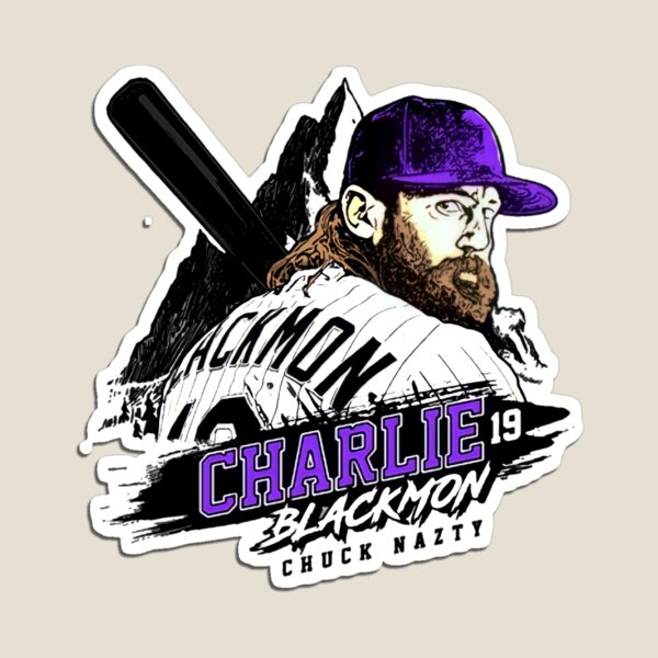 Charlie Blackmon #19 Jersey Number Sticker for Sale by StickBall