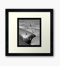 Snow Scene Framed Print