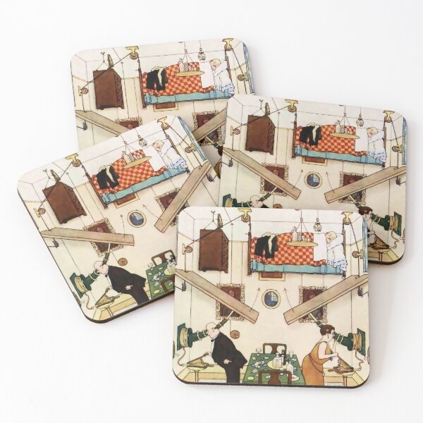 Item preview, “Ideal Home - Spare Room” by W Heath Robinson designed and sold by PatricianneK.