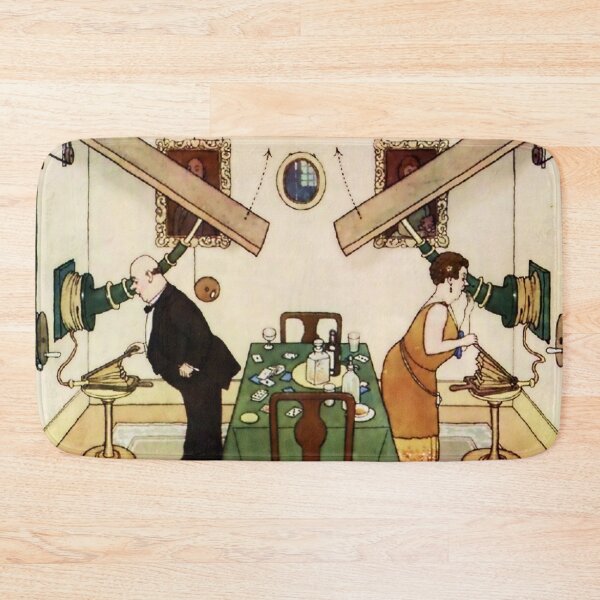 Item preview, “Ideal Home - Spare Room” by W Heath Robinson designed and sold by PatricianneK.
