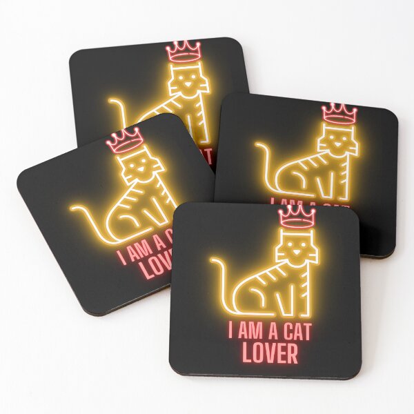 Item preview, I Am A Cat Lover Neon designed and sold by RigorAtev.