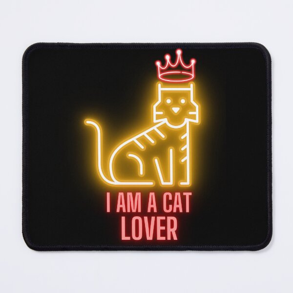 Item preview, I Am A Cat Lover Neon designed and sold by RigorAtev.