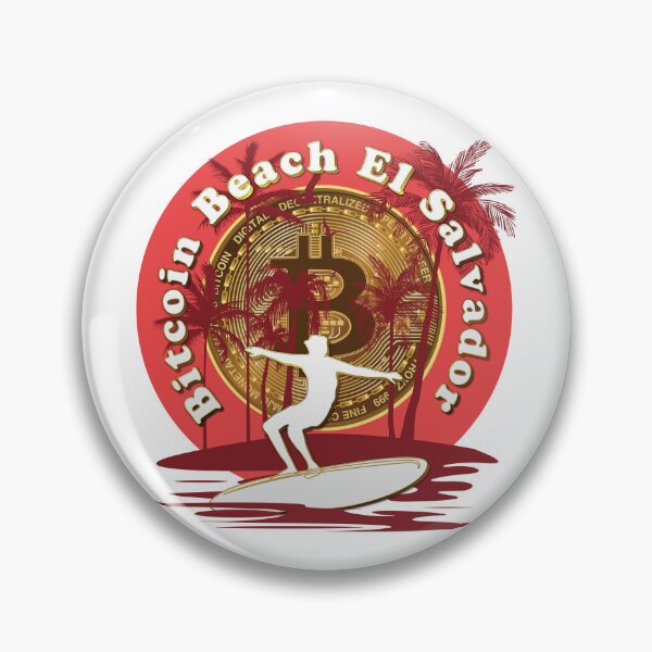 Item preview, Bitcoin Beach, El Zonte, El Salvador - Surfer designed and sold by johnta17.
