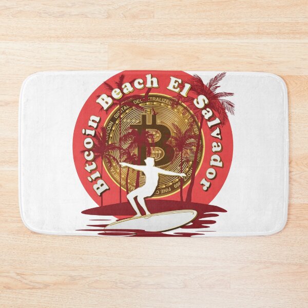 Item preview, Bitcoin Beach, El Zonte, El Salvador - Surfer designed and sold by johnta17.