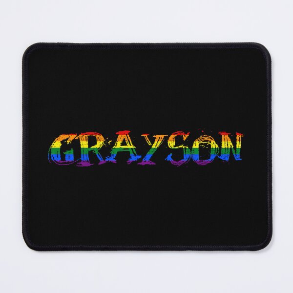 Item preview, Men rainbow name gay Grayson designed and sold by LoveIsColorful.