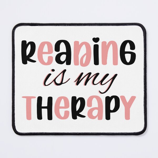Item preview, Reading is my Therapy designed and sold by ryanmichele.