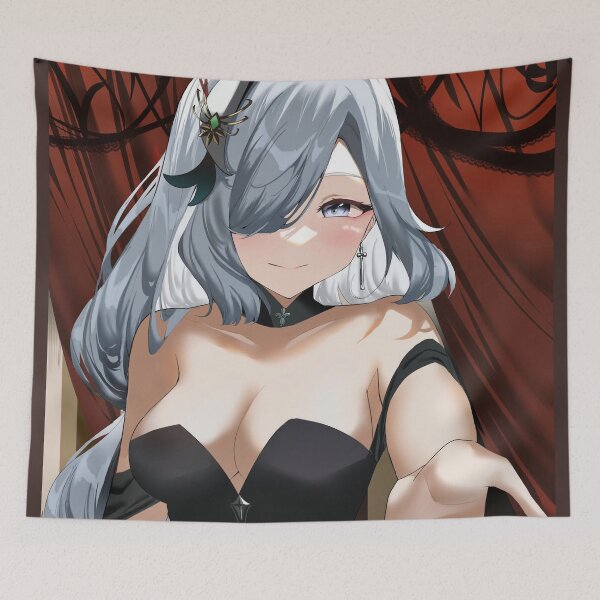 Item preview, Party Dress Shenhe Genshin Impact designed and sold by genshinwaifus.