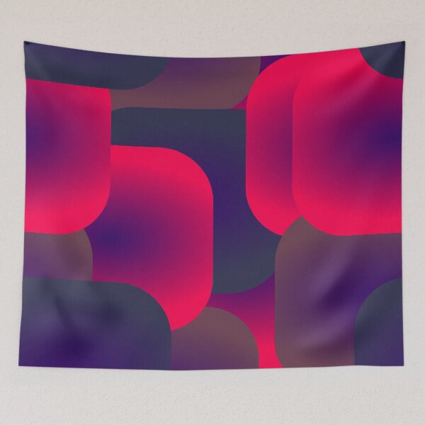 Item preview, Seamless Abstract Simple Shape Rounded Squares With Gradient  designed and sold by Shifa19.