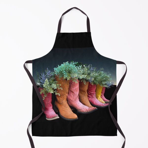 Item preview, Cowgirl boots in Bloom designed and sold by MiddleJourney.