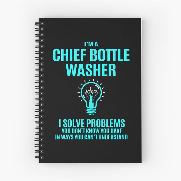 Item preview, Chief Bottle Washer T Shirt - I Solve Problems Gift Item Tee designed and sold by averiarnol.