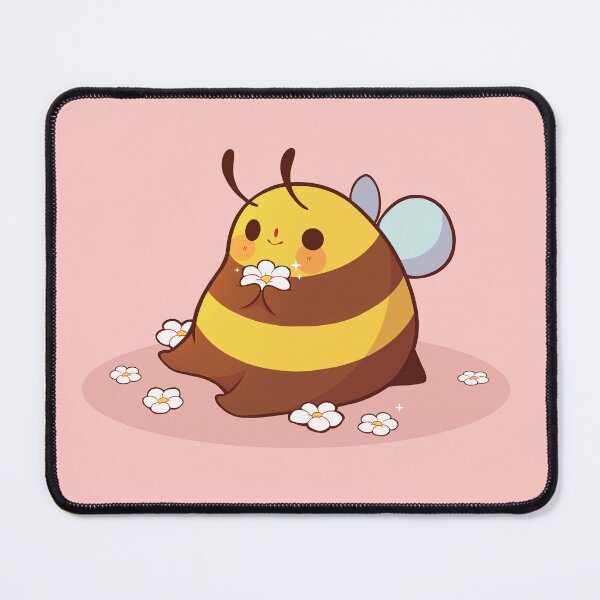 Item preview, Bee picking flowers designed and sold by Rihnlin.