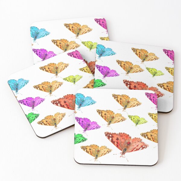 Item preview, Butterflies in Colors flying together  designed and sold by DigitalGemArt.