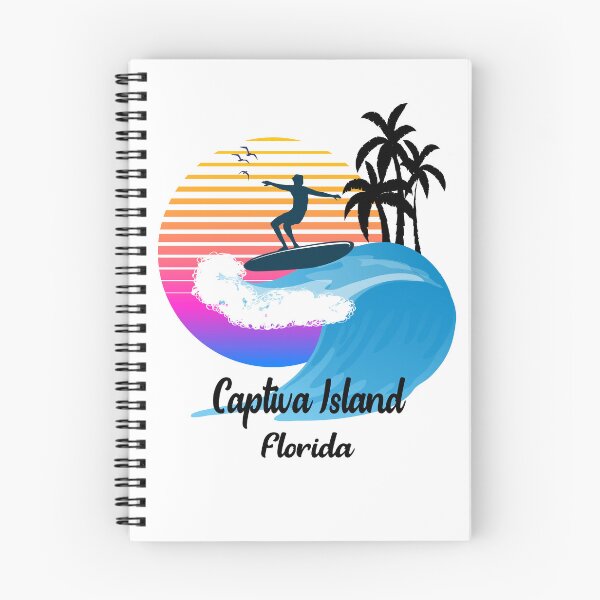 Item preview, Captiva Island Florida Seaside Retro Sunset designed and sold by mountainadora.