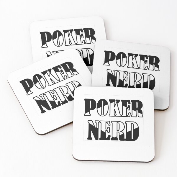 Item preview, Poker Nerd Black and White Accent designed and sold by MyJojoBean.