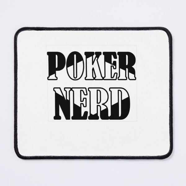 Item preview, Poker Nerd Black and White Accent designed and sold by MyJojoBean.