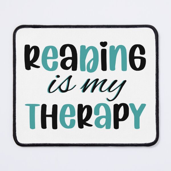 Item preview, Reading is my Therapy designed and sold by ryanmichele.