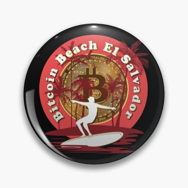 Item preview, Bitcoin Beach, El Zonte, El Salvador - Surfer designed and sold by johnta17.