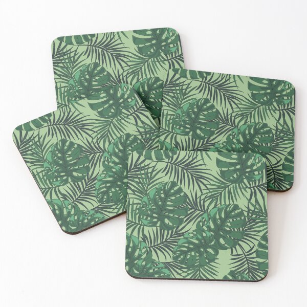 Item preview, Tropic fern Tropical banana leaves designed and sold by IdeaIllustrator.