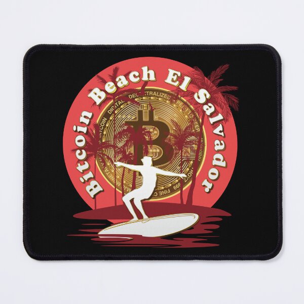 Item preview, Bitcoin Beach, El Zonte, El Salvador - Surfer designed and sold by johnta17.