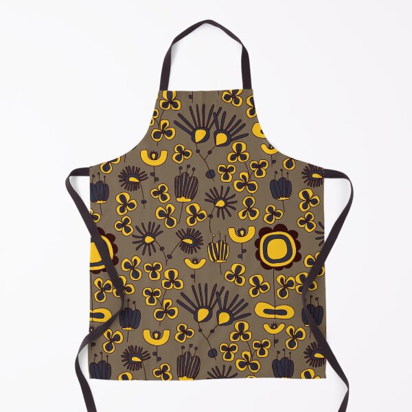 Item preview, Brown Wildflower Pattern designed and sold by Hic21.