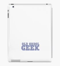 OLD SKOOL ibm GEEK iPad Case/Skin