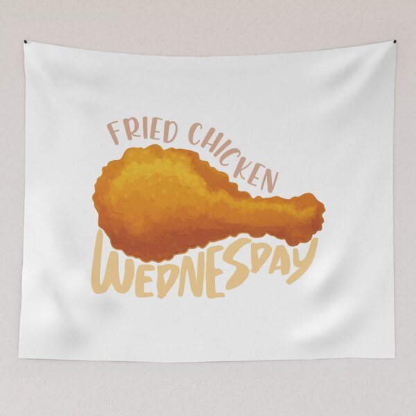 Item preview, Fried Chicken Wednesday designed and sold by Steven Coman.