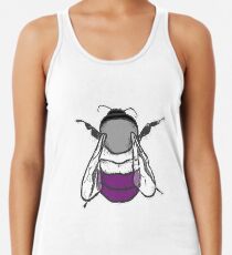 Asexuelle Biene Racerback Tank Top