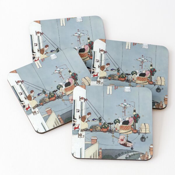 Item preview, “The Folding Garden” by W Heath Robinson designed and sold by PatricianneK.