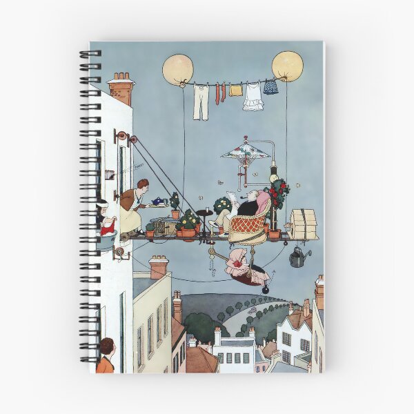 Item preview, “The Folding Garden” by W Heath Robinson designed and sold by PatricianneK.