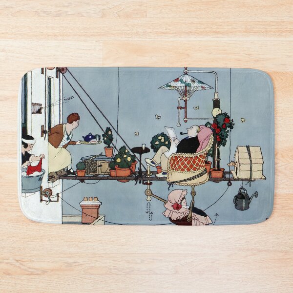 Item preview, “The Folding Garden” by W Heath Robinson designed and sold by PatricianneK.