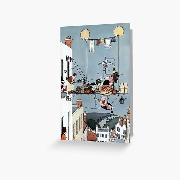 Item preview, “The Folding Garden” by W Heath Robinson designed and sold by PatricianneK.