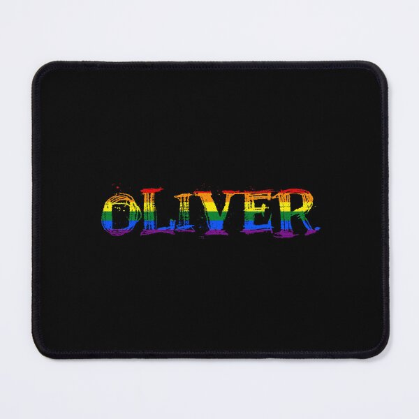 Item preview, Men rainbow name gay Oliver designed and sold by LoveIsColorful.