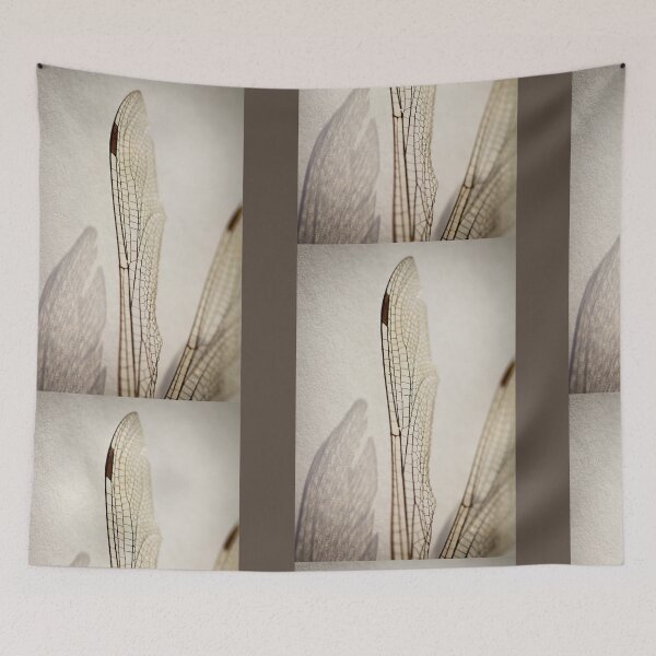 Item preview, Magnificently Delicate Dragonfly Wing Closeup Digital Design designed and sold by EarthArtDesigns.