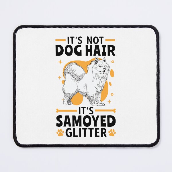 Item preview, Samoyed glitter sled dog Samoyed designed and sold by madgrfx.