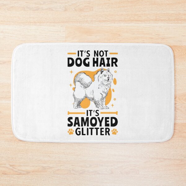 Item preview, Samoyed glitter sled dog Samoyed designed and sold by madgrfx.