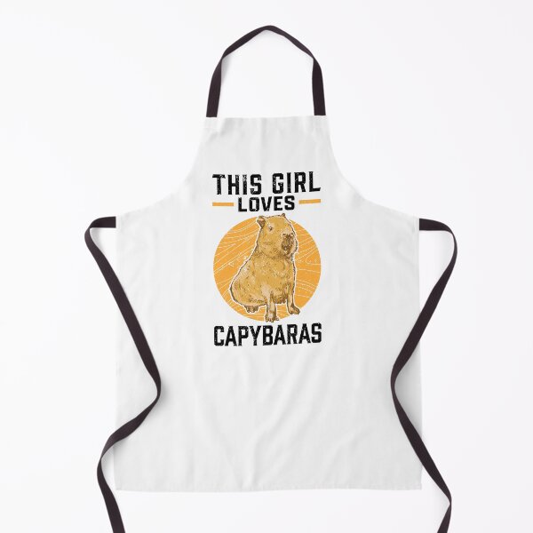 Item preview, Capybara girl South American capybara designed and sold by madgrfx.